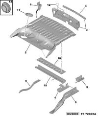 724276-BRACE-REAR BUMPER