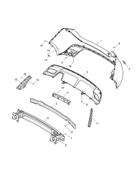 30031137-ABSORBER ENERGY,REAR BUMPER
