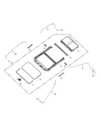 10050028ASA-PANORAMA ROOF ASSY