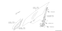61041FJ011-REG & MOT ASSY F LH