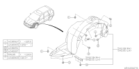 59110XA02A-MUD GUARD ASSY F SDR