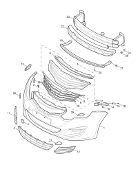 10075192-MOULE BUMPER