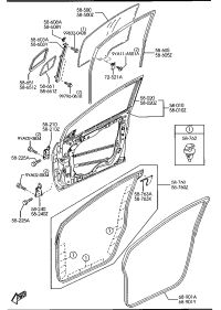 C23558210A-HINGE(R),DOOR-UPPER