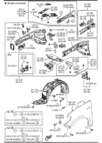 C23656140D-LINER, FRONT FENDER, LH