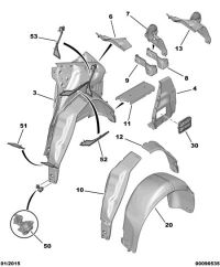 9435055980-BRACKET,HARNESS