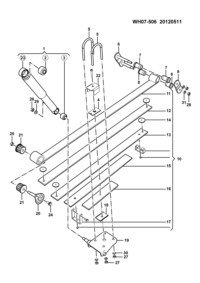 24519250-SHOCK ABSORBER ASSY-RR