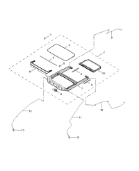 24100830-MOTOR ASSY-SUNROOF