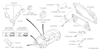 73452CA000-BRACKET,HARNESS