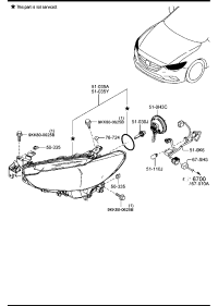 GHR451031F-UNIT(R),HEAD LAMP