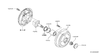 432102FK0A-BEARING, REAR WHEEL