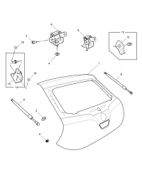 10062364-HINGE ASSY-BACK DOOR