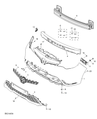 30060603-ABSORBER ENERGY,FRONT BUMPER
