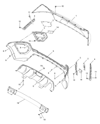 10038944-BRACE-REAR BUMPER