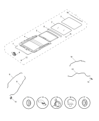 10141718ASA-PANORAMA ROOF ASSY