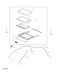 10787832NBC-PANORAMA ROOF ASSY