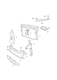 18B121283-SUPPORT ASSY, INSULATOR