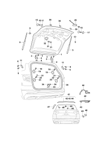 18B827550-GAS SPRING VW TIGUAN
