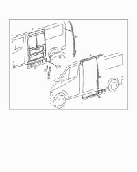 9016360116-REINF ASSY-RAD CORE UPR