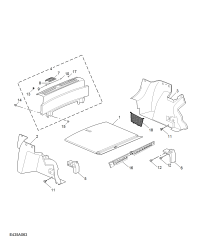 10509937-MAT ASSY-LUGGAGE COVERING