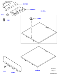 EQY000010JMN-PANEL ASSY-LWR CRASH PAD