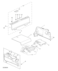 10454953-MAT ASSY-LUGGAGE COVERING