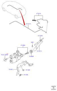 DK4967330-BLADE ASSY - WIPER LHD