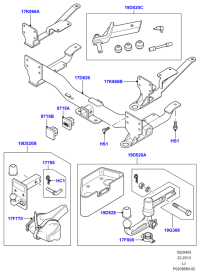 LR012162-REINF ASSY-RAD CORE UPR