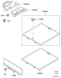 LR015250-PANEL ASSY-LWR CRASH PAD