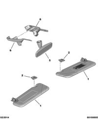 8163EH-HOOK-TRUNK FLOOR BOARD