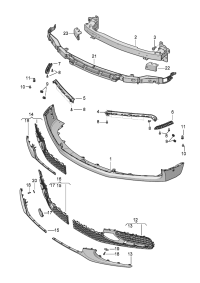 4W0807684C-SUPPORT ASSY, INSULATOR
