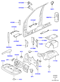 EYC500020-CLIP,HOSE