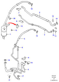 F0VH19E746CA-CLAMP, ROCKER PANEL