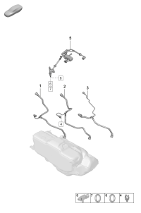 7P5906051-Fuel tank pressure sensor
