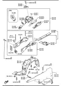 GS1D52110D-PANEL, FR FENDER, RH