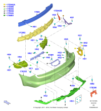 JR3Z17754A-BRACKET,HARNESS