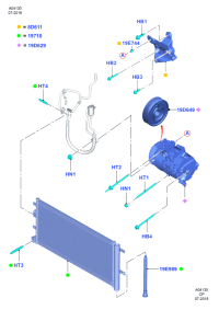 G3GH19710AA-CONDENSER ASSY