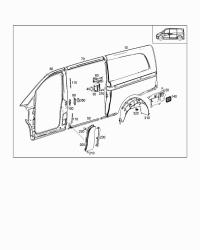 4476300916-REINF ASSY-RAD CORE UPR