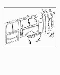 4476301400-REINF ASSY-RAD CORE UPR