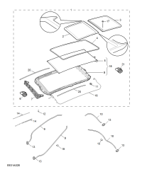 10262000ASA-PANORAMA ROOF ASSY