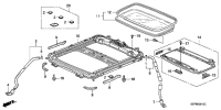 70200SEPA21-GLASS ASSY,ROOF