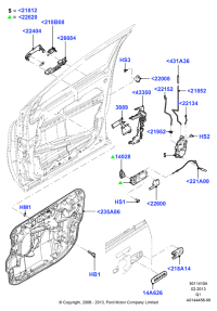 BA1Z14A626AJ-ACTUATOR ASSY