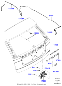 BT4Z17508A-Motor wiper