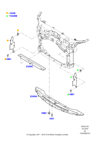 CT4Z8348A-GASKET,W.PUMP INLET