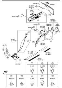 GS1M6884ZH-TRIM(R),TRUNK SIDE-U