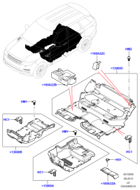 LR037858-BRACKET,HARNESS