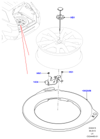LR033234-RUBBER,T/MISSION MT
