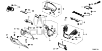 77350TZ5A00ZB-COVER, STEERING COLUMN, UPR
