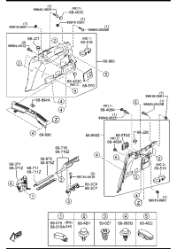 C5136889XD-TRIM,TRUNK END