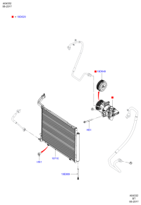 H1BH19710AB-CONDENSER ASSY
