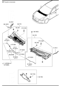 GW6T507R0-GRILLE(R),COWL